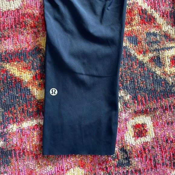 Lululemon Fast & Free Crop II 19” Non-Reflective In True Navy Size 6 - Picture 10 of 11